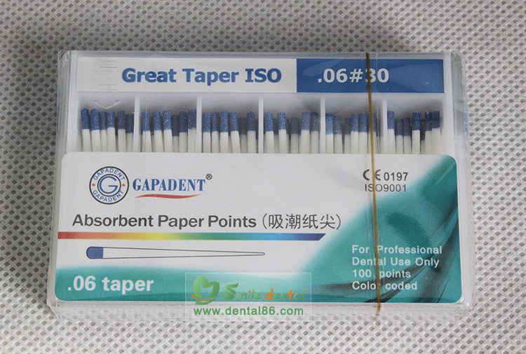 Absorbent Paper Points .06 Taper